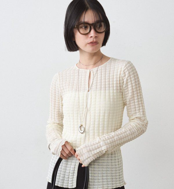  「シアーカーデ」|ニット・セーター|