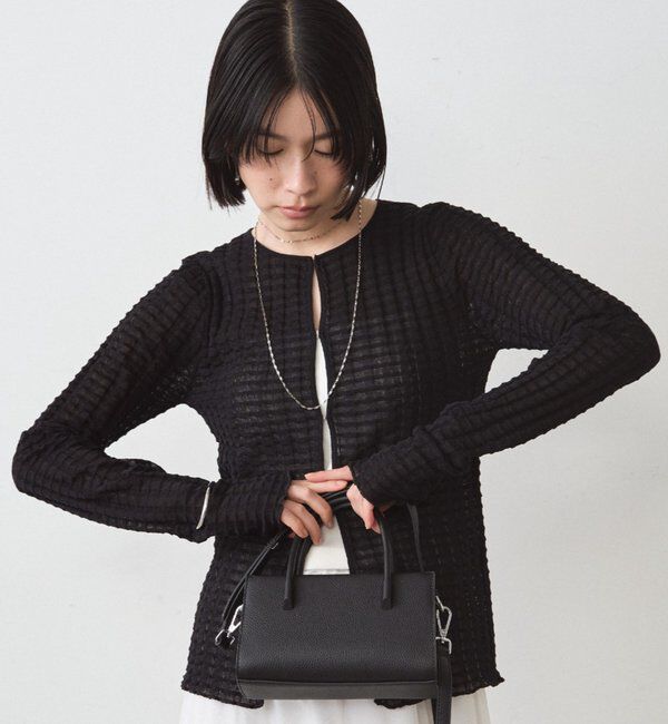  「シアーカーデ」|ニット・セーター|