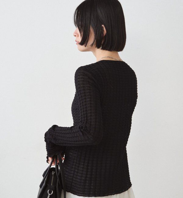  「シアーカーデ」|ニット・セーター|