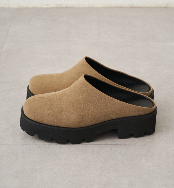  「【GALENA/ガレナ】ボリュームソールサボ」|スリッポン|