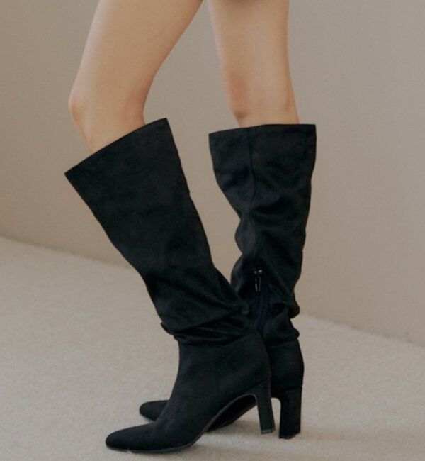  「ロングスラウチーブーツ」|ロングブーツ|ブラックその他3