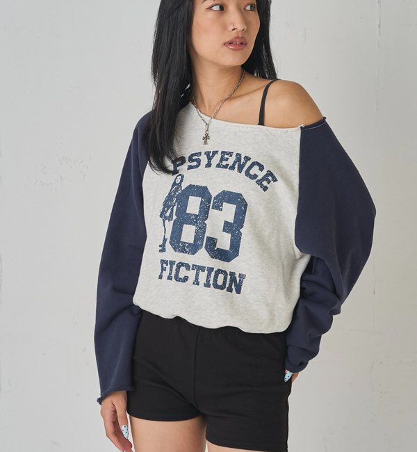  「エリオットナンバリングワンショルダースウェット」|Tシャツ・カットソー|