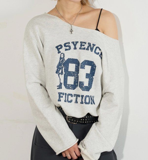  「エリオットナンバリングワンショルダースウェット」|Tシャツ・カットソー|