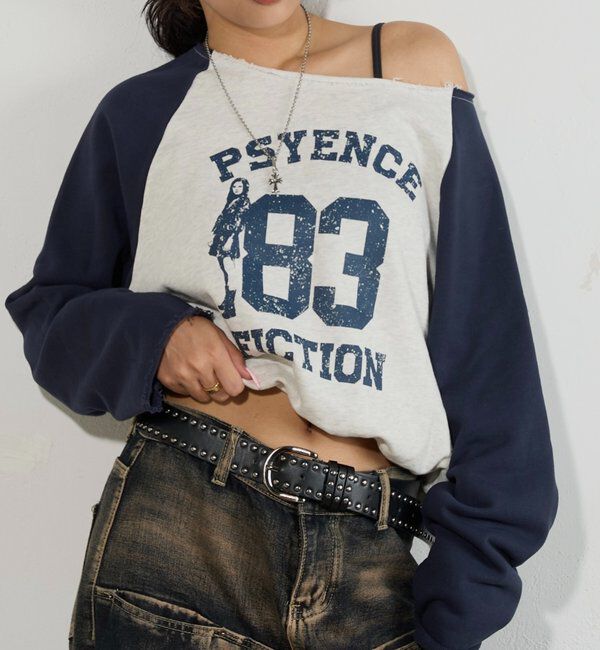  「エリオットナンバリングワンショルダースウェット」|Tシャツ・カットソー|