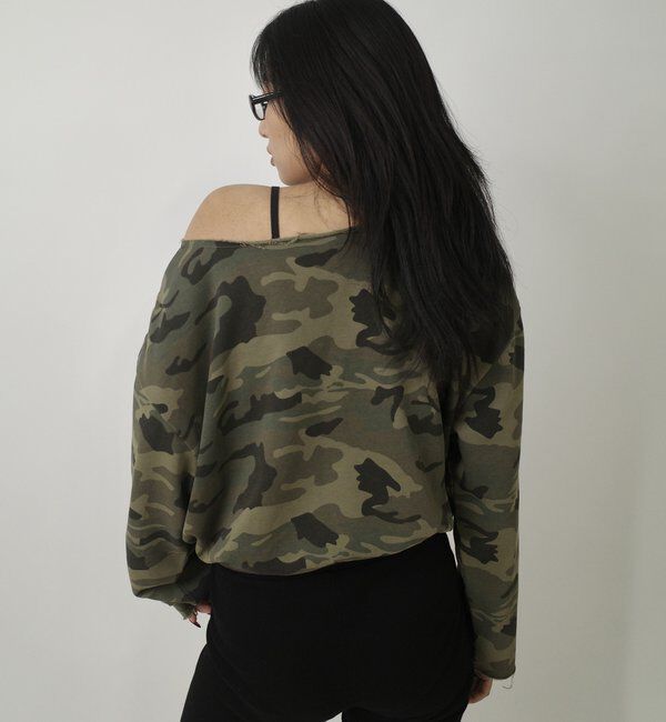  「エリオットナンバリングワンショルダースウェット」|Tシャツ・カットソー|