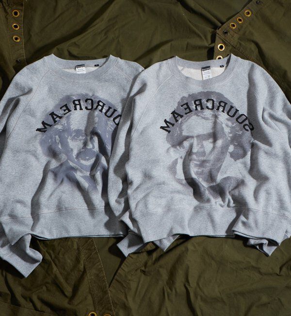  「【Sourcream】偉人スウェット」|Tシャツ・カットソー|