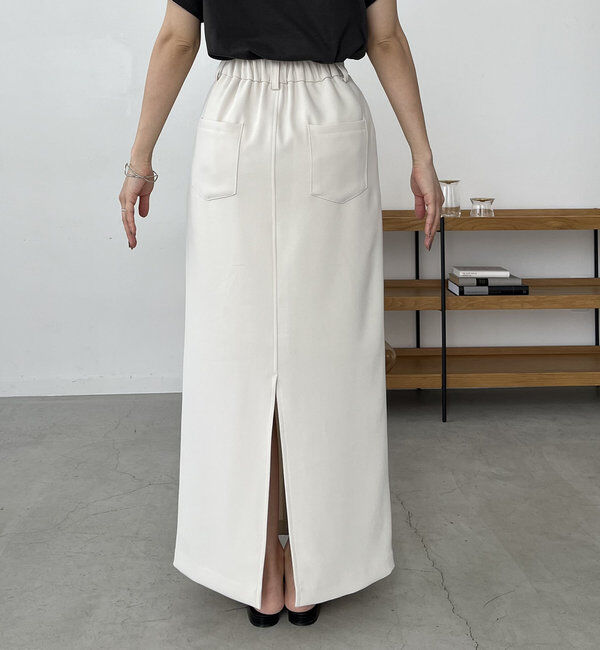  「【累計1万枚突破/全骨格◎/低身長サイズ】マキシIラインスカート」|スカート|