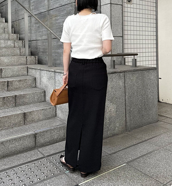  「【累計1万枚突破/全骨格◎/低身長サイズ】マキシIラインスカート」|スカート|