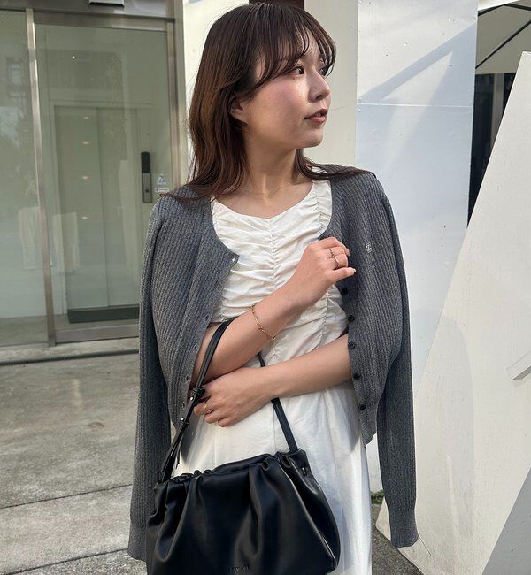  「シアーリブカーディガン」|カーディガン|