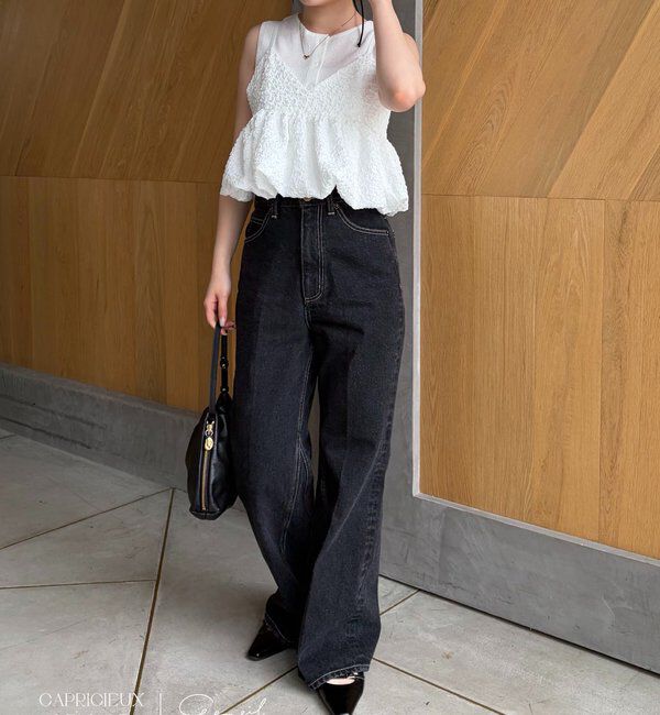  「【LE'MAGE&times;gemeilコラボ】バブルバルーンキャミ」|シャツ・ブラウス|