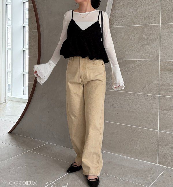  「【LE'MAGE&times;gemeilコラボ】バブルバルーンキャミ」|シャツ・ブラウス|