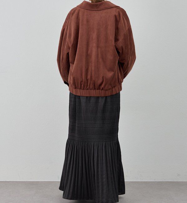  「フェイクスウェードブルゾン」|ブルゾン・スタジャン|