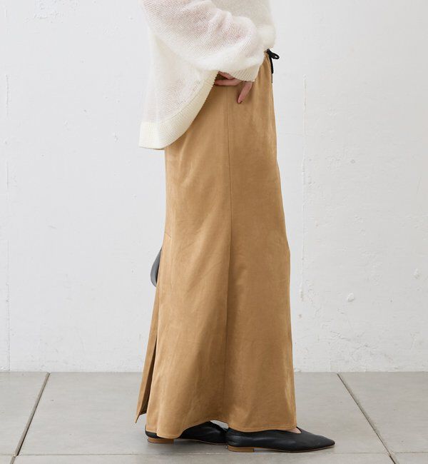  「フェイクスウェードスカート」|スカート|
