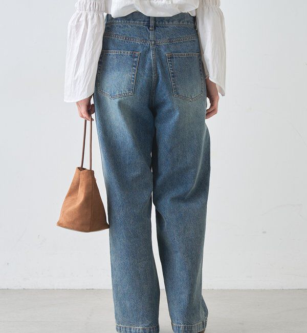  「ウエストデザインデニム」|デニム|