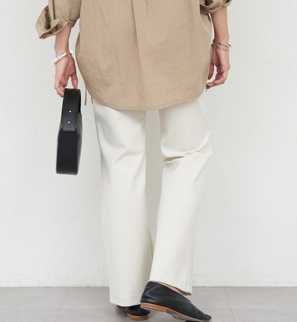  「スリムジャージーパンツ」|チノ|