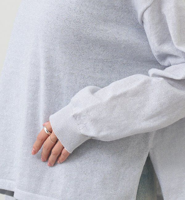  「シアーワイドニット」|ニット・セーター|