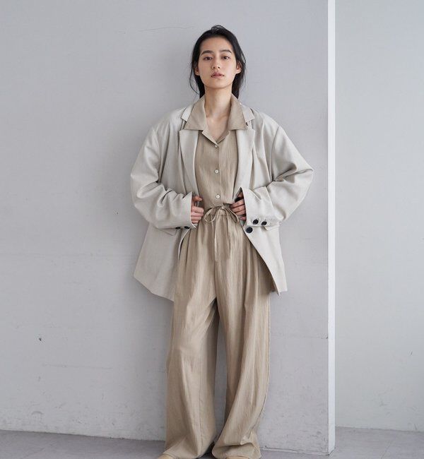  「リネティオーバージャケット」|テーラードジャケット|