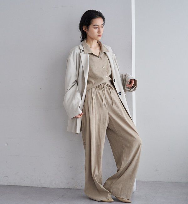  「リネティオーバージャケット」|テーラードジャケット|