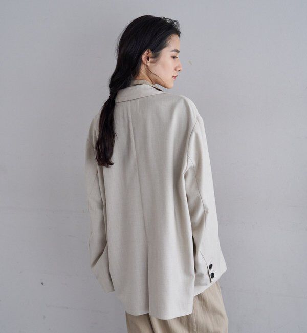 「リネティオーバージャケット」|テーラードジャケット|