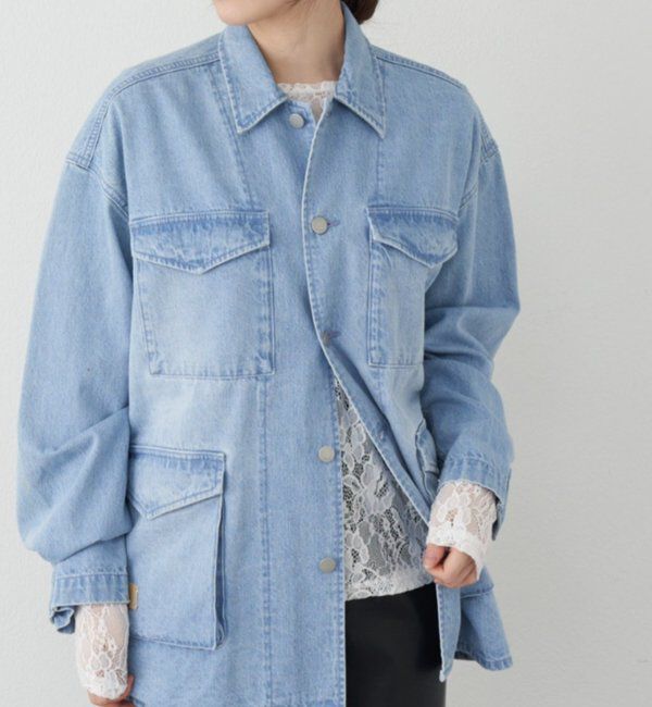  「【ainode】カバーオール」|その他|ブルー