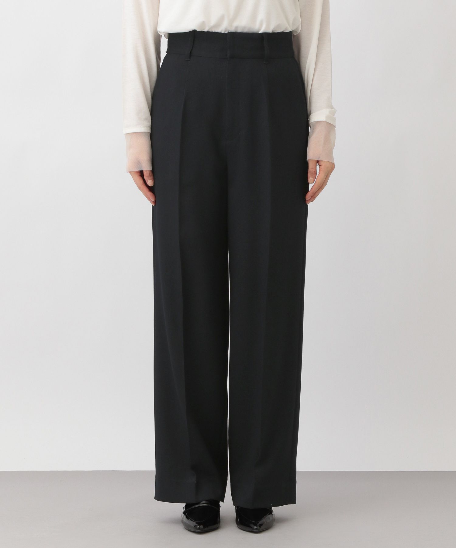 A part by 「【セットアップ対応】LNTサージストレートパンツ」|スラックス|