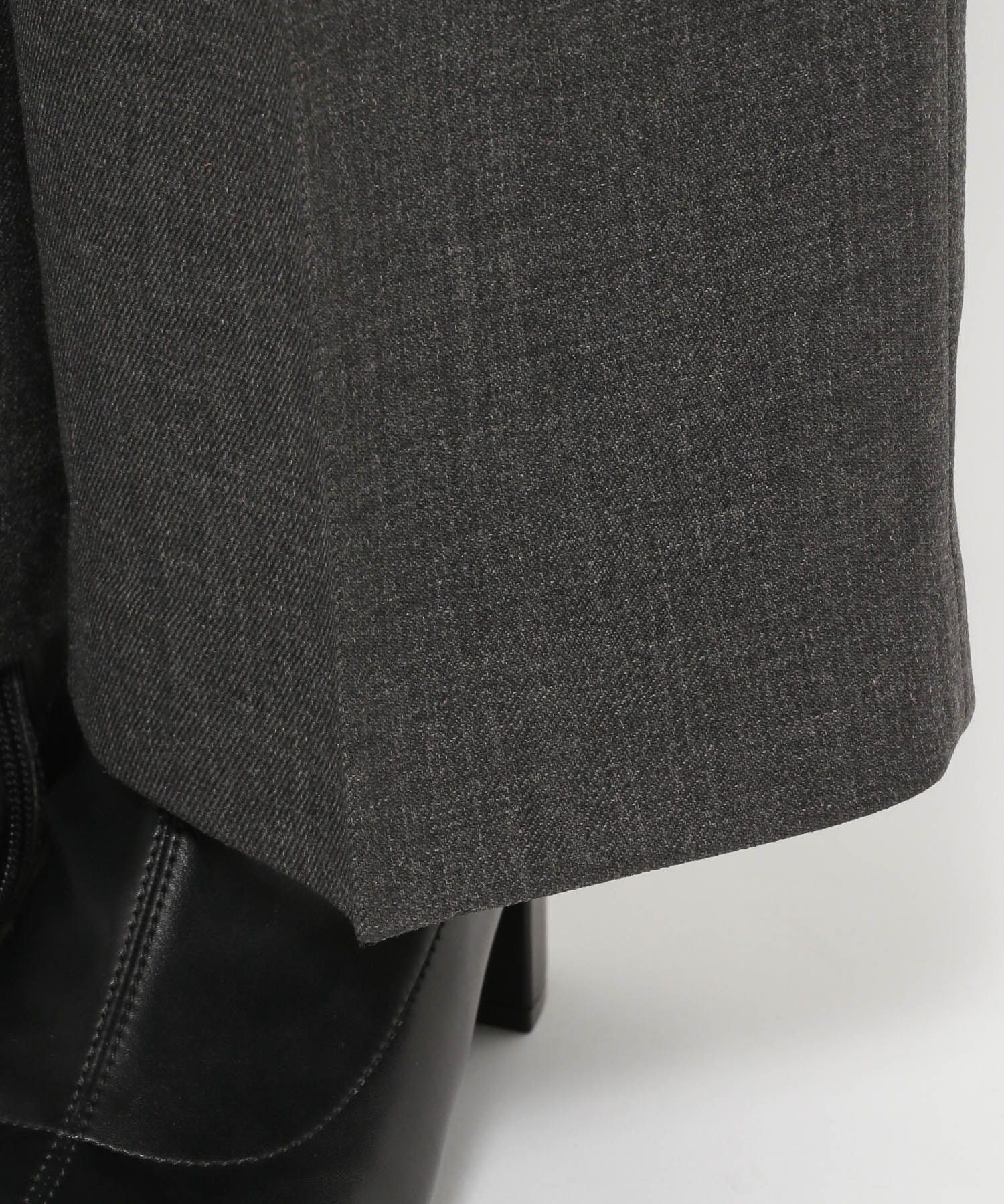 LOWRYS FARM「メランジツイルワイドパンツ」|チノ|