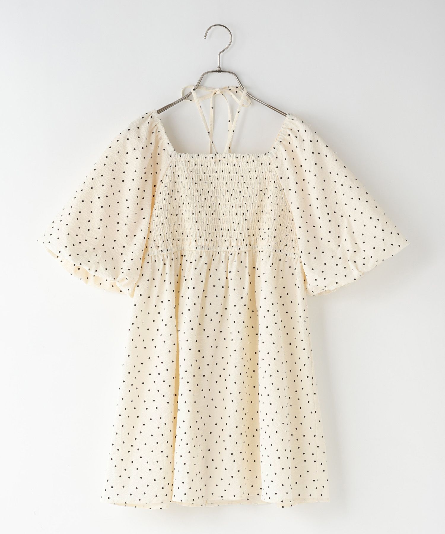 LOWRYS FARM「ペプラムチュニックＳＳ」|シャツ・ブラウス|