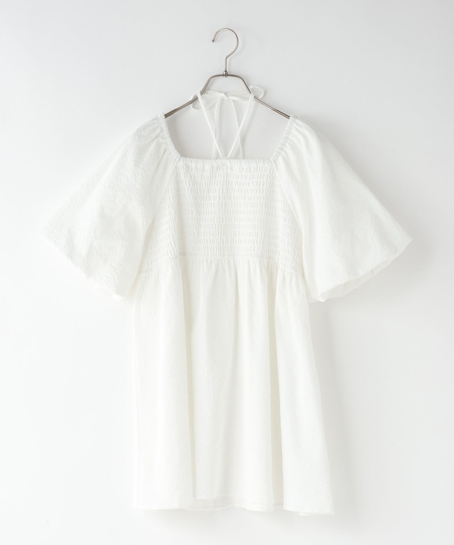 LOWRYS FARM「ペプラムチュニックＳＳ」|シャツ・ブラウス|