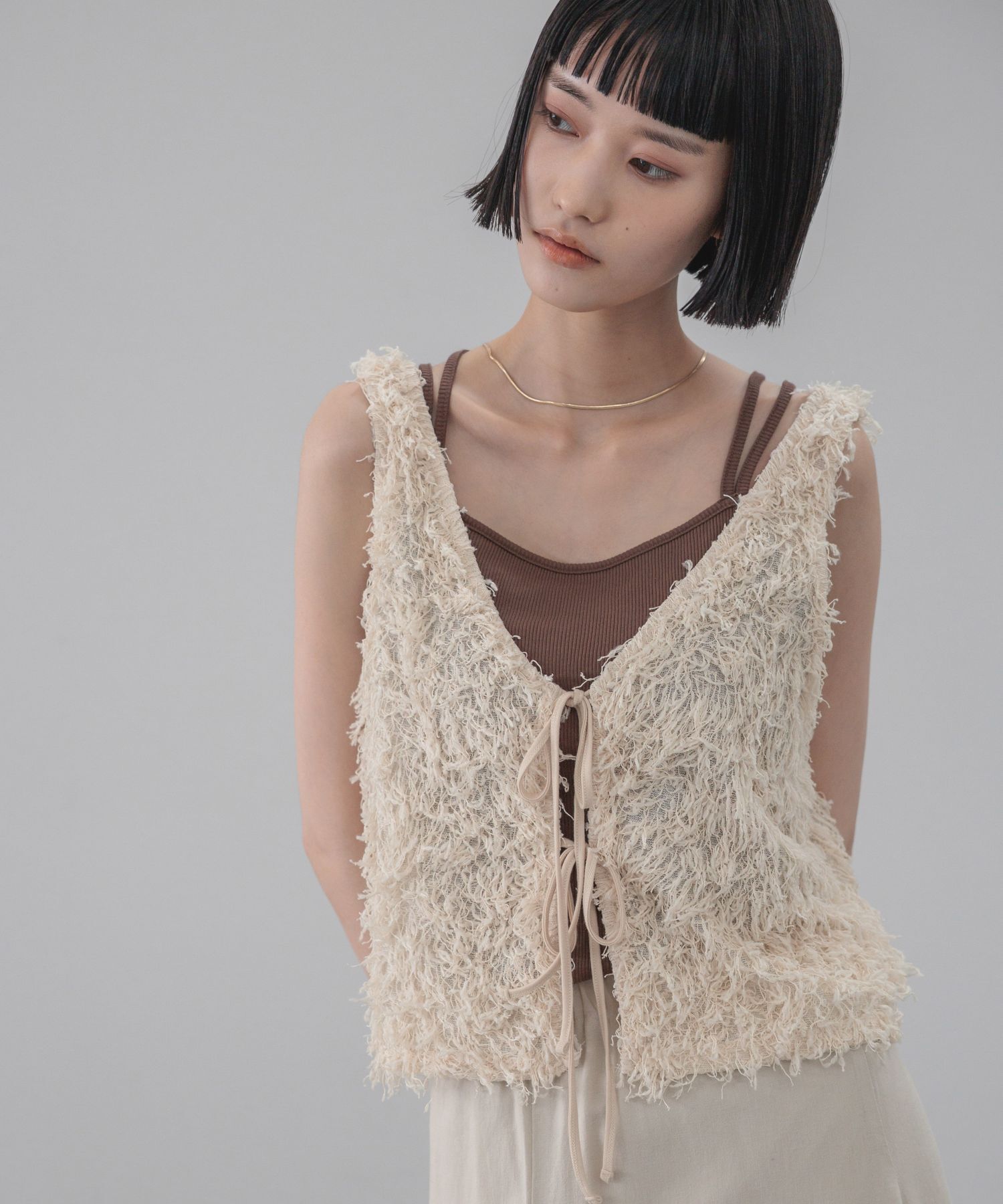 LOWRYS FARM「フェザー２ＷＡＹベスト」|タンクトップ|NTL