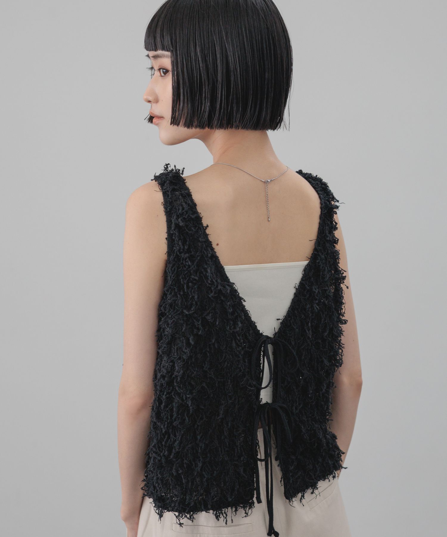 LOWRYS FARM「フェザー２ＷＡＹベスト」|タンクトップ|