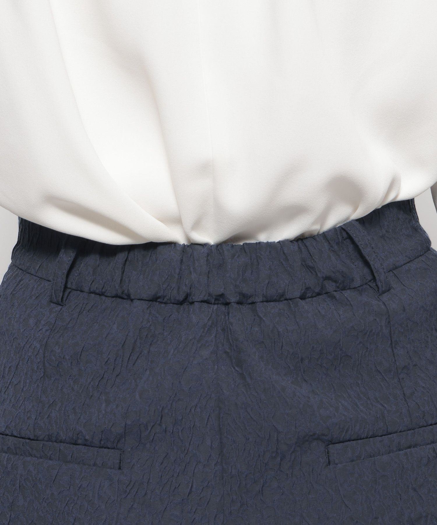  「【入卒／セレモニー】ジャガードテーパードパンツ」|スラックス|