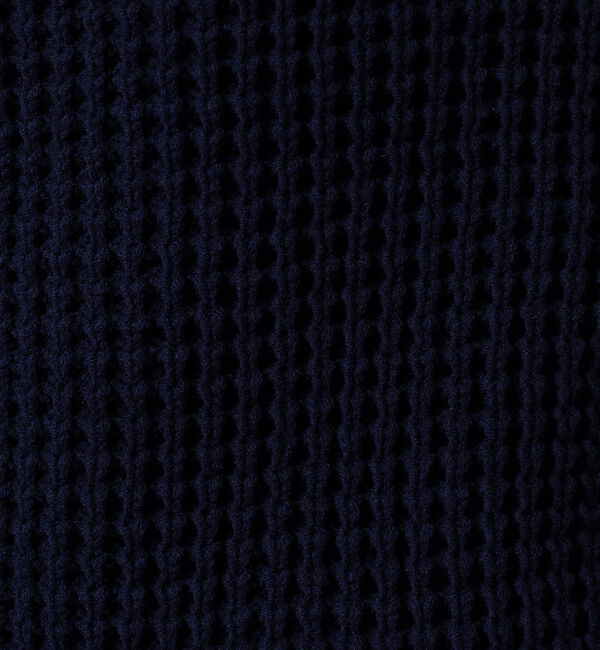 collex「ワッフルタートルニットプルオーバー」|ニット・セーター|