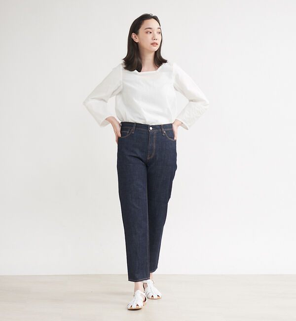 collex「オーガニックコットンサックブラウス」|シャツ・ブラウス|