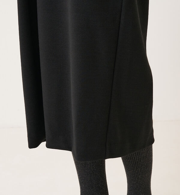 collex「ウール混 バックフォルム前スリットワンピース」|ワンピース|