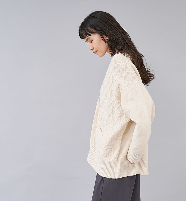 collex「【セットアップ対応】オーガニックコットンカーディガン」|カーディガン|