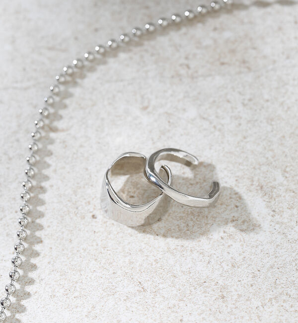 collex「【dignif／ディグニフ】ウェーブリングSET」|リング|