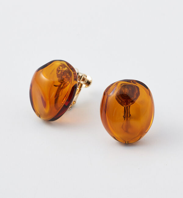 collex「【別注】【HARIO Lampwork Factory】イヤリングサンストーン」|ピアス|