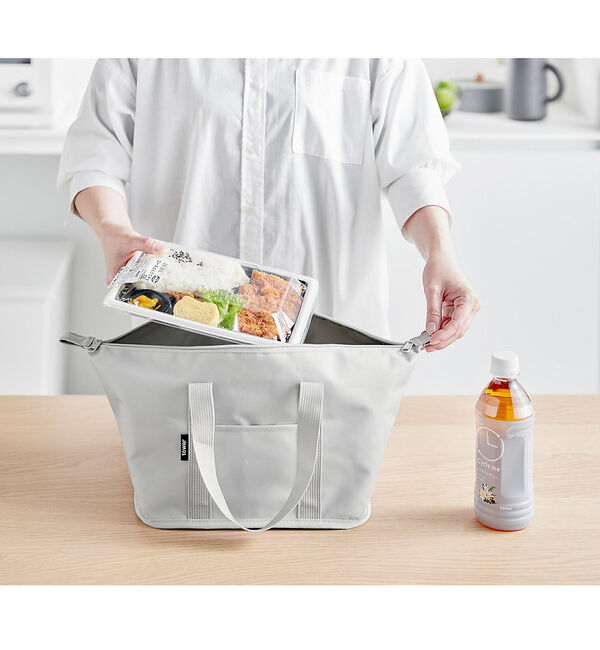 collex「【tower】そのまま入る 洗える 大容量 保冷保温 お弁当バッグ」|エコバッグ|