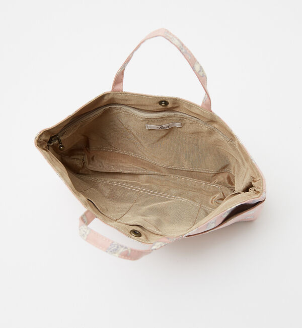 collex「リバティプリント バッグインバッグ ミャオウ 猫柄」|エコバッグ|