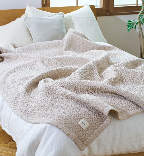 collex「イブル クラウド柄 オーガニックコットン キルティングマット スクエア 200&times;」|その他|