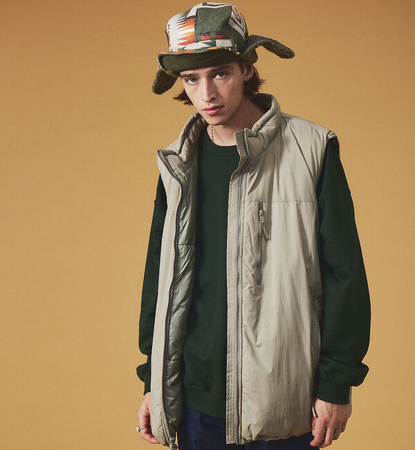 ABAHOUSE「【WEB限定】U.S MILITARY / ユーエスミリタリー LEVEL 7」|ベスト・ジレ|グレー