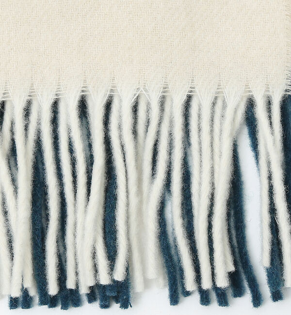 ABAHOUSE「イタリア製 ウール&times;カシミヤ チェック柄 マフラー 50&times;190」|マフラー|