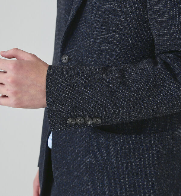 ABAHOUSE「【セットアップ対応/FLEX JACKET】サマーツイード ジャケット / サマ」|テーラードジャケット|