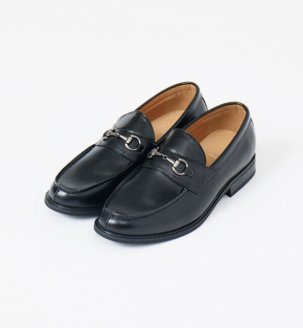 ABAHOUSE「【定番】ネオレザー ビットローファー」|ローファー|