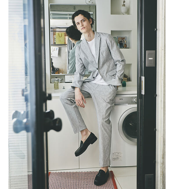 ABAHOUSE「【セットアップ対応】COOL DRYMAX ジャケット」|テーラードジャケット|