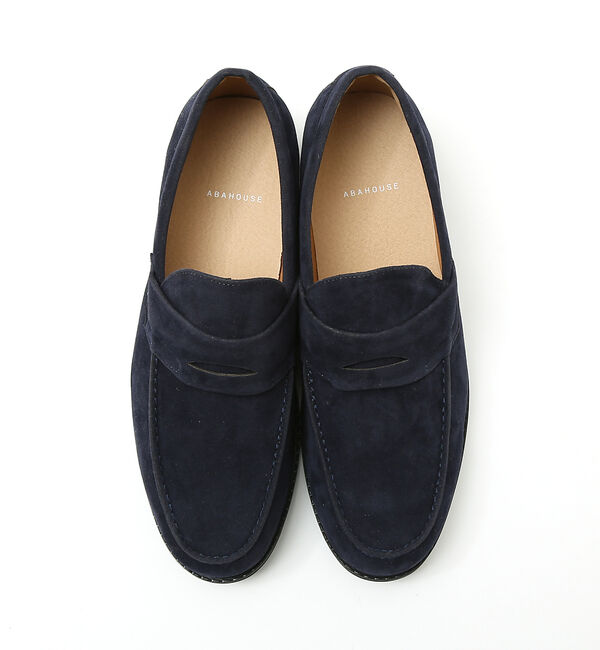 ABAHOUSE「【定番】ネオスエード コインローファー」|ローファー|