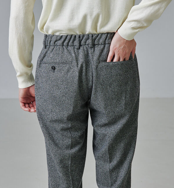ABAHOUSE「【セットアップ対応】カシミヤ ブレンド スラックス」|スラックス|