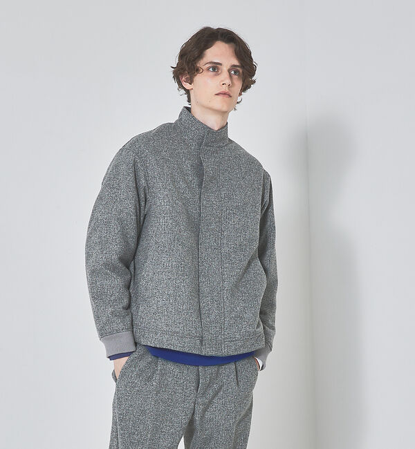 ABAHOUSE「【セットアップ対応】ウーリッシュ 中綿 スタンド ブルゾン」|ブルゾン・スタジャン|