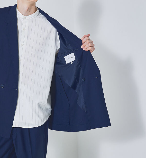 ABAHOUSE「【セットアップ対応】セミダブル オーバー ジャケット」|テーラードジャケット|