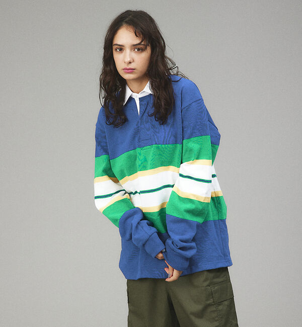 ABAHOUSE「【BARBARIAN / バーバリアン】ヘビーウエイト ロングスリーブ/ラガー」|スウェット・ジャージ|その他3